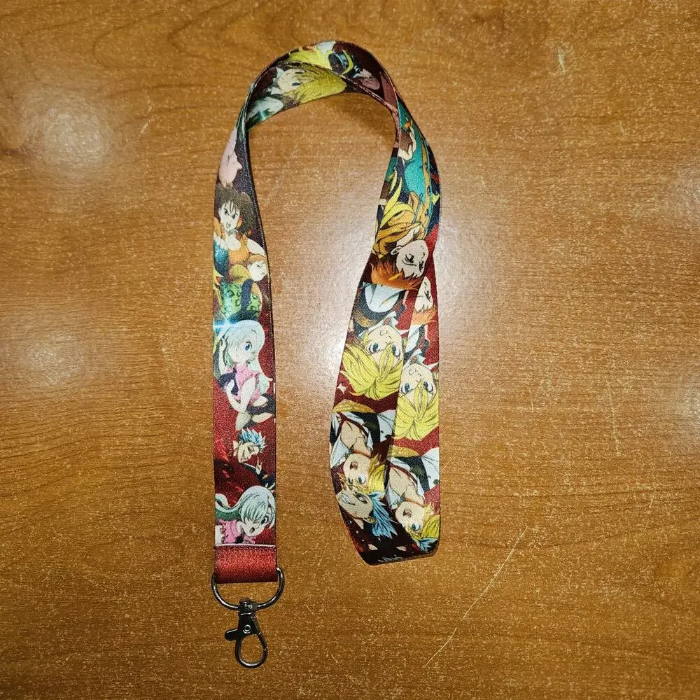 Seven Deadly Sins Lanyard Carry the Whole Holy Knights Crew Every Day